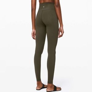 Lululemon wunder under full on luon leggings